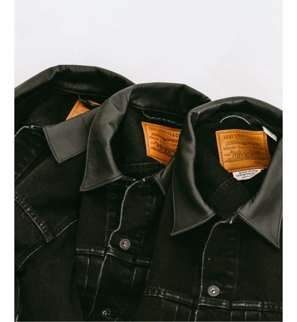 EDIFICE「《再予約》Levi&rsquo;s(リーバイス) 別注 2nd Type トラッカー ジャケット」|デニムジャケット|