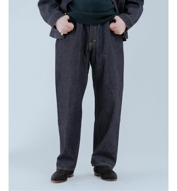 EDIFICE「Lee (リー) 別注 101*101-Z RIDERS RIGID デニムパンツ」|デニム|