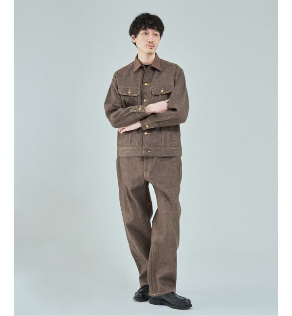 EDIFICE「Lee (リー) 別注 101*101-Z RIDERS RIGID デニムパンツ」|デニム|