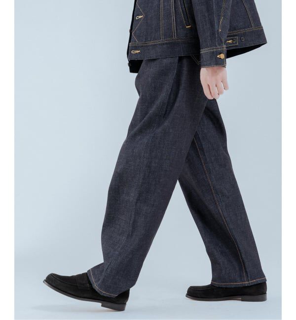 EDIFICE「Lee (リー) 別注 101*101-Z RIDERS RIGID デニムパンツ」|デニム|