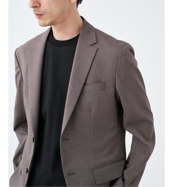 EDIFICE「"抗菌防臭＆シワ防止機能" ワルツ ツイル 2ボタン ジャケット」|スーツ|