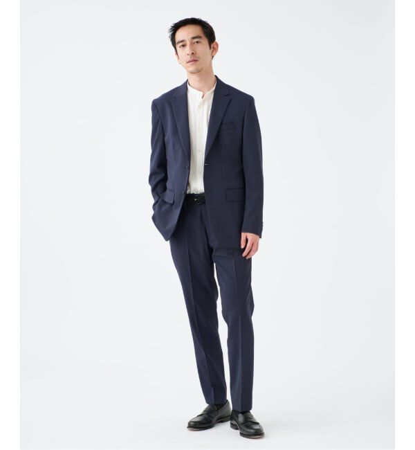 EDIFICE「"抗菌防臭＆シワ防止機能" ワルツ ツイル 2ボタン ジャケット」|スーツ|