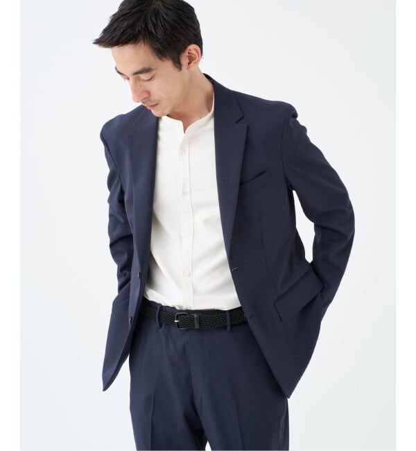 EDIFICE「"抗菌防臭＆シワ防止機能" ワルツ ツイル 2ボタン ジャケット」|スーツ|