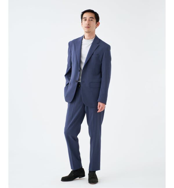 EDIFICE「"抗菌防臭＆シワ防止機能" ワルツ ツイル 2ボタン ジャケット」|スーツ|