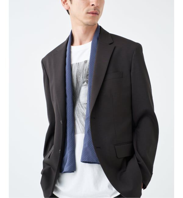 EDIFICE「"抗菌防臭＆シワ防止機能" ワルツ ツイル 2ボタン ジャケット」|スーツ|