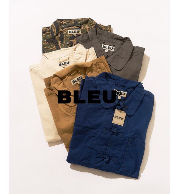 417 EDIFICE「【BLEU DE CHINE STORE】 SHANGHAI JACKET」|シャツ・ブラウス|