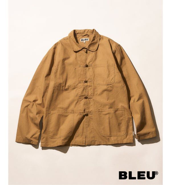 417 EDIFICE「【BLEU DE CHINE STORE】 SHANGHAI JACKET」|シャツ・ブラウス|ベージュ