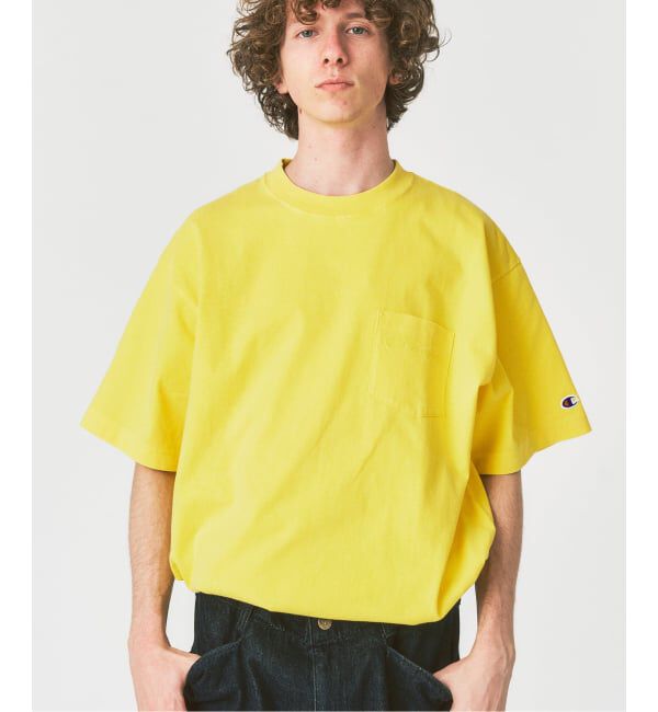 417 EDIFICE「CHAMPION / チャンピオン 417別注 Bleach Wash Pocket Tシャツ」|Tシャツ・カットソー|