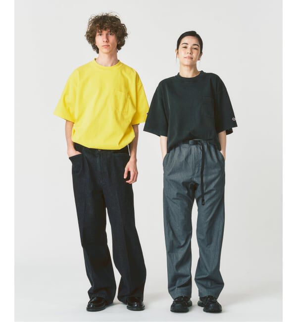 417 EDIFICE「CHAMPION / チャンピオン 417別注 Bleach Wash Pocket Tシャツ」|Tシャツ・カットソー|