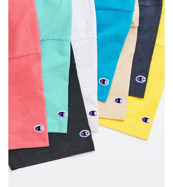 417 EDIFICE「CHAMPION / チャンピオン 417別注 Bleach Wash Pocket Tシャツ」|Tシャツ・カットソー|