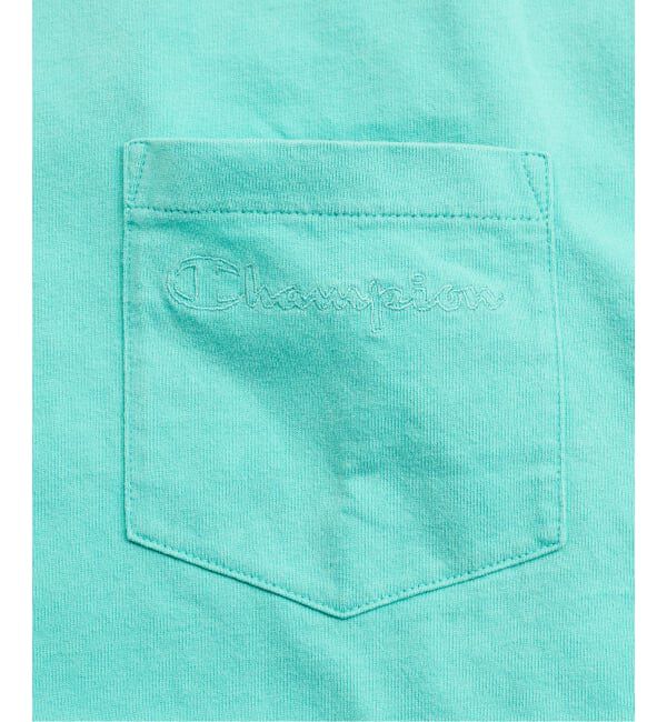 417 EDIFICE「CHAMPION / チャンピオン 417別注 Bleach Wash Pocket Tシャツ」|Tシャツ・カットソー|