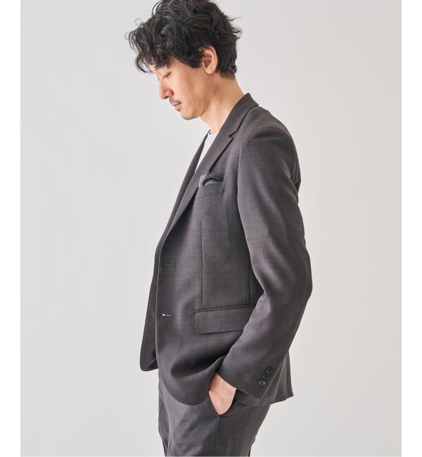 EDIFICE「《予約》&rdquo;吸汗＆速乾機能&rdquo; EVALET メッシュ 2ボタン ジャケット」|テーラードジャケット|