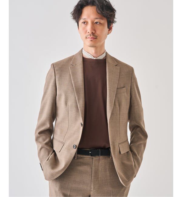 EDIFICE「《予約》&rdquo;吸汗＆速乾機能&rdquo; EVALET メッシュ 2ボタン ジャケット」|テーラードジャケット|