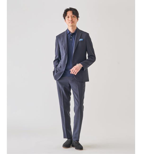EDIFICE「《予約》&rdquo;吸汗＆速乾機能&rdquo; EVALET メッシュ 2ボタン ジャケット」|テーラードジャケット|