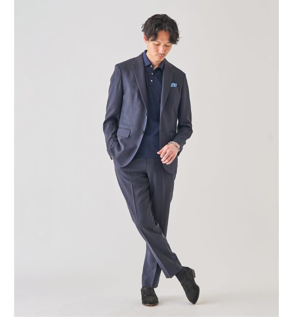 EDIFICE「《予約》&rdquo;吸汗＆速乾機能&rdquo; EVALET メッシュ 2ボタン ジャケット」|テーラードジャケット|