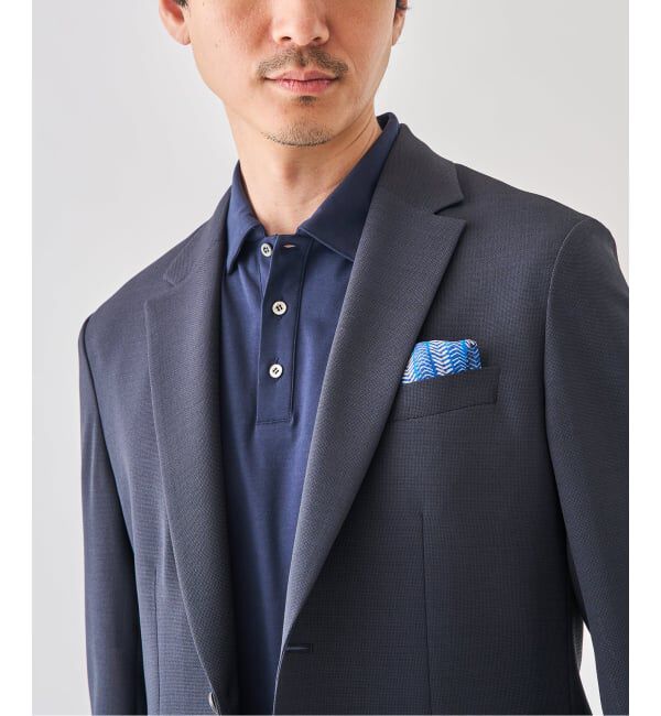 EDIFICE「《予約》&rdquo;吸汗＆速乾機能&rdquo; EVALET メッシュ 2ボタン ジャケット」|テーラードジャケット|