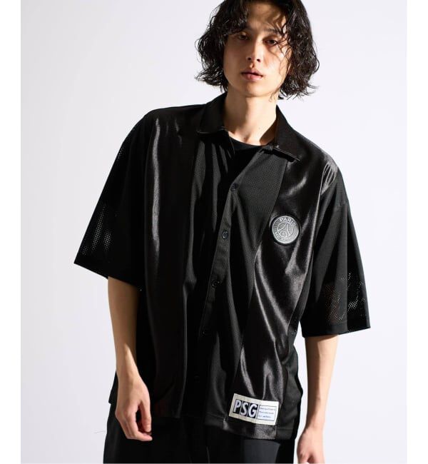 Paris Saint-Germain「《予約》【Paris Saint-Germain 】JP Mesh Short Sleeve Shirt」|シャツ・ブラウス|
