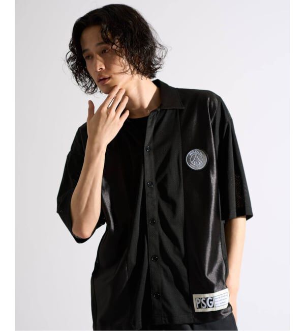 Paris Saint-Germain「《予約》【Paris Saint-Germain 】JP Mesh Short Sleeve Shirt」|シャツ・ブラウス|