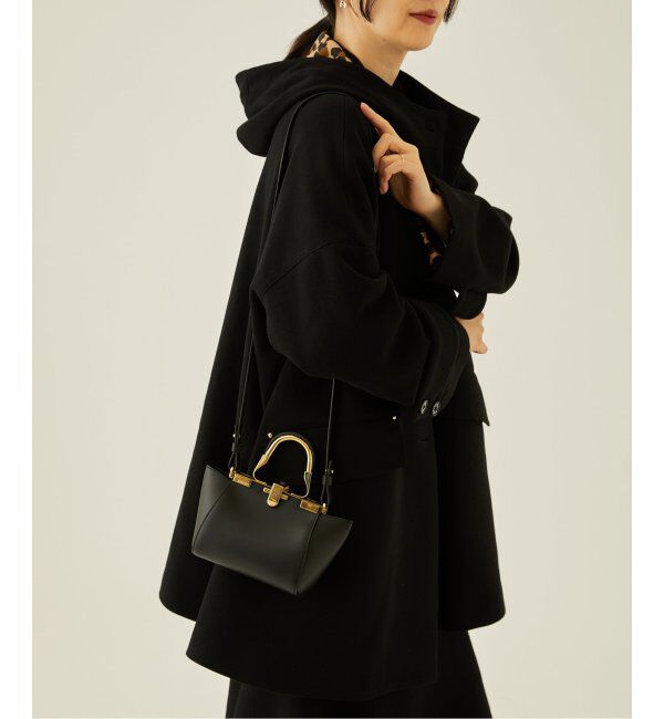 journal standard L'essage「【ZANCHETTI / ザンケッティ】AMLETO MINI：バッグ」|ショルダー・メッセンジャー|ブラック