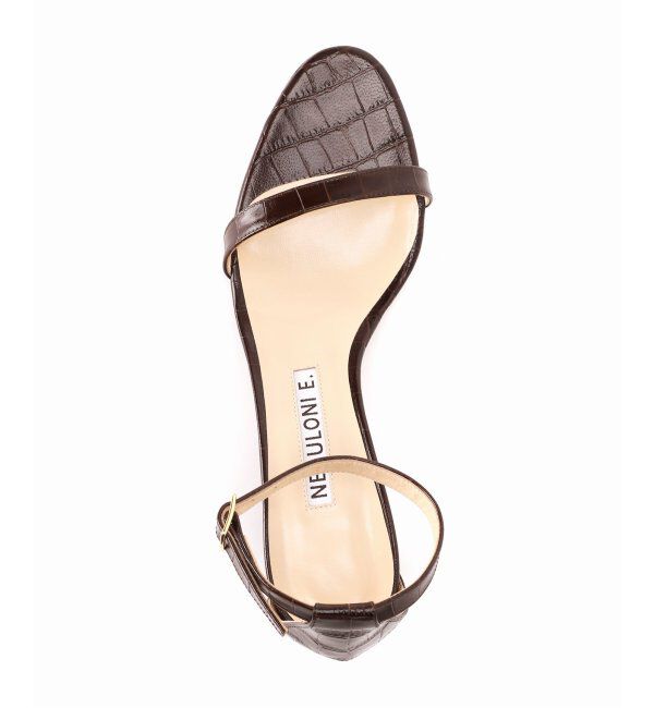 journal standard L'essage「【NEBULONI E. /ネブローニ】クロコカタオシ ワンストサンダル」|サンダル|