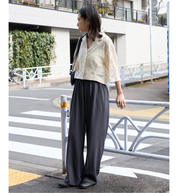 JOURNAL STANDARD「《追加6》ライクストレッチワイドパンツ」|その他|