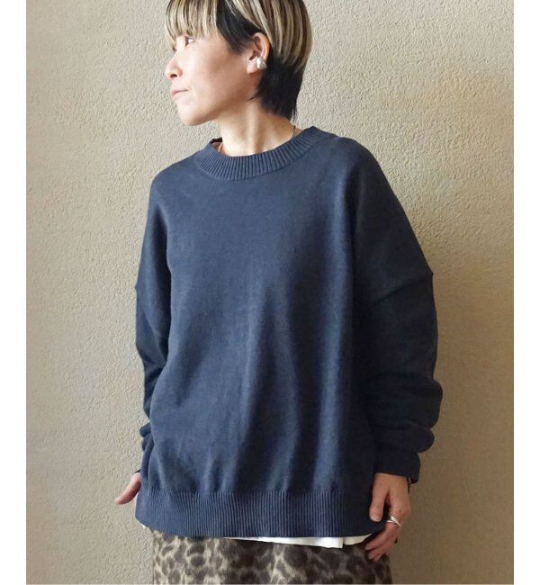 journal standard luxe「C/Caテンジク クルーネックプルオーバー」|ニット・セーター|
