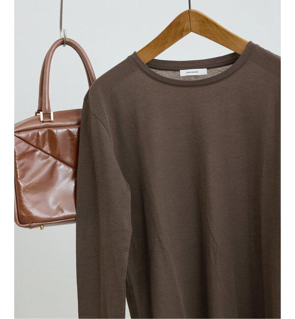 JOURNAL STANDARD「《追加2》クルーネックシアーロングTシャツ」|Tシャツ・カットソー|ブラウン