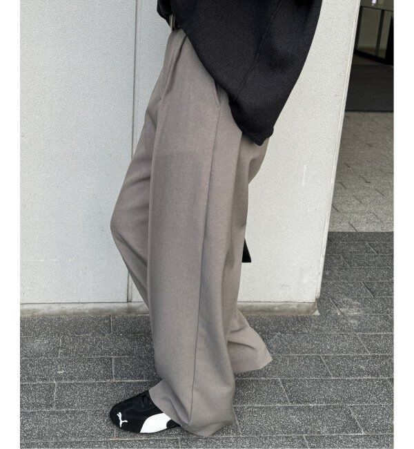 JOURNAL STANDARD「《追加2》ウールライクストレッチスラックスパンツ」|スラックス|