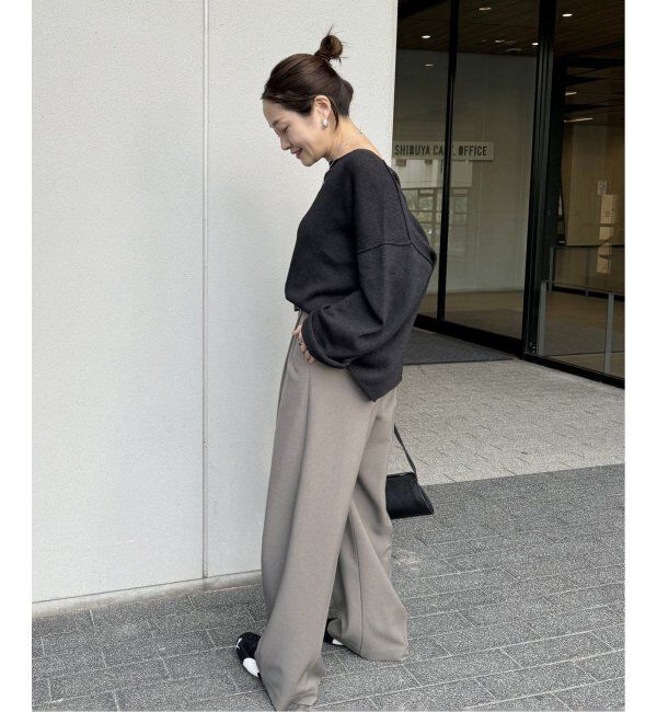 JOURNAL STANDARD「《追加2》ウールライクストレッチスラックスパンツ」|スラックス|