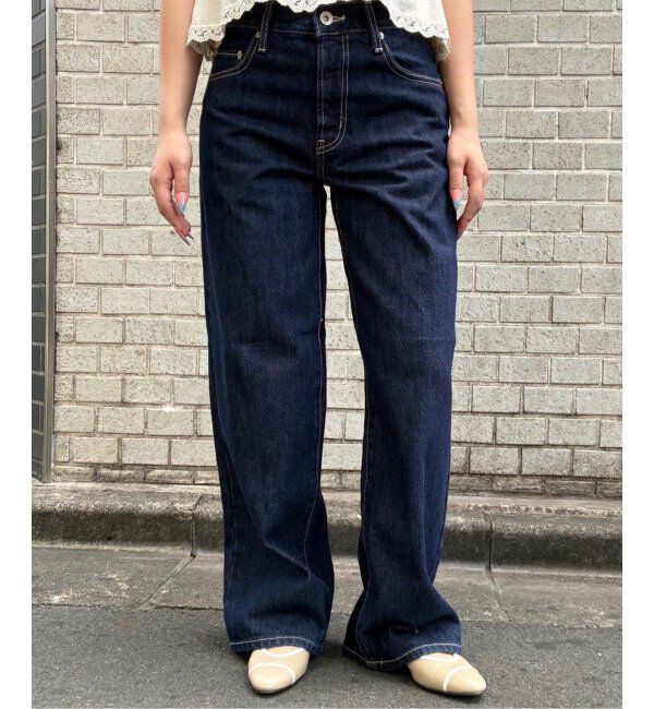 Oriens JOURNAL STANDARD「ワイドベーシックデニム」|デニム|ブルー