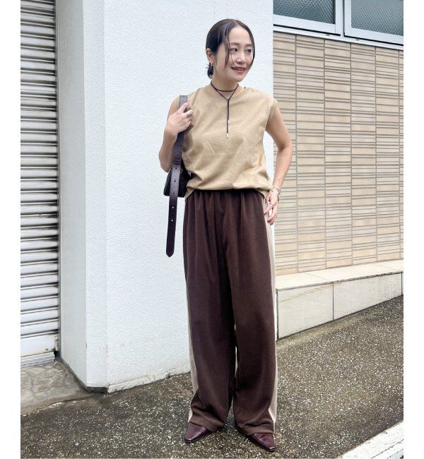 JOURNAL STANDARD「《追加》汗ジミ防止天竺ノースリーブ」|Tシャツ・カットソー|