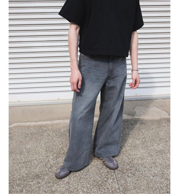 JOURNAL STANDARD「デニム キャノン 5ポケット フェード グレー染」|デニム|