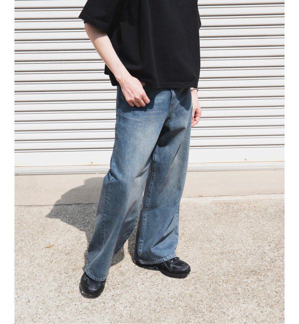 JOURNAL STANDARD「デニム キャノン 5ポケット フェード グレー染」|デニム|
