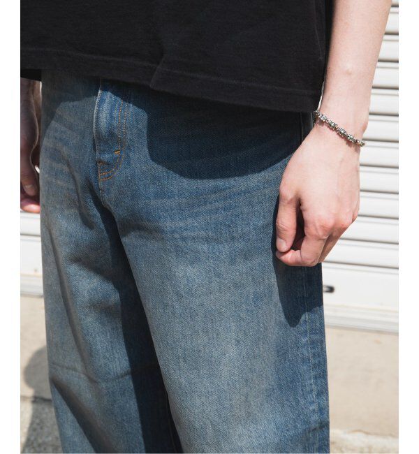 JOURNAL STANDARD「デニム キャノン 5ポケット フェード グレー染」|デニム|