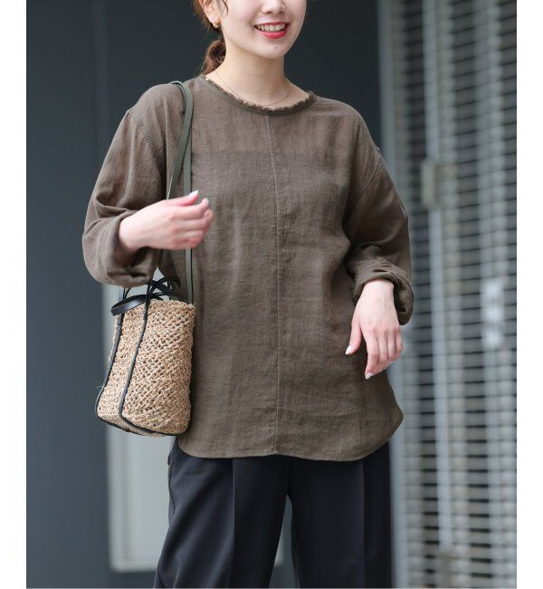 JOURNAL STANDARD relume「ラミーコットンメッシュ2WAYプルオーバー」|シャツ・ブラウス|