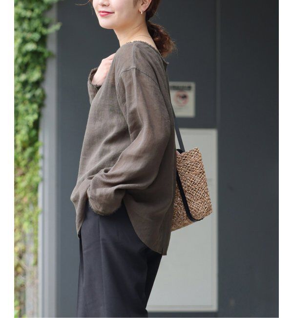 JOURNAL STANDARD relume「ラミーコットンメッシュ2WAYプルオーバー」|シャツ・ブラウス|