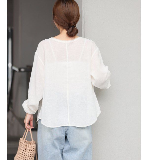 JOURNAL STANDARD relume「ラミーコットンメッシュ2WAYプルオーバー」|シャツ・ブラウス|