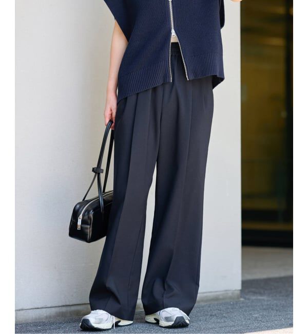JOURNAL STANDARD relume「《WEB限定追加6》マットウースフレアタックパンツ」|スラックス|