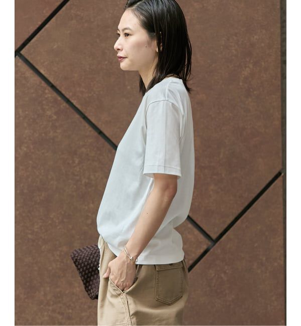 JOURNAL STANDARD「《追加2》汗ジミ防止ナノシアハーフスリーブT」|Tシャツ・カットソー|