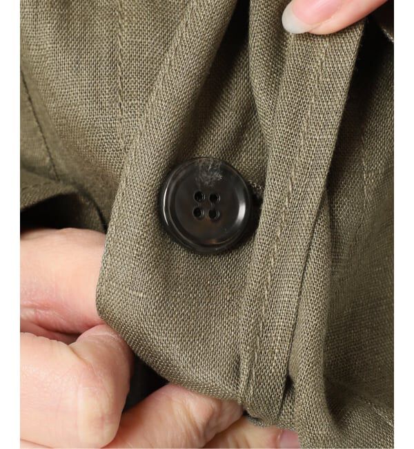 JOURNAL STANDARD「《追加3》リネンミリタリージャケット」|ミリタリージャケット|