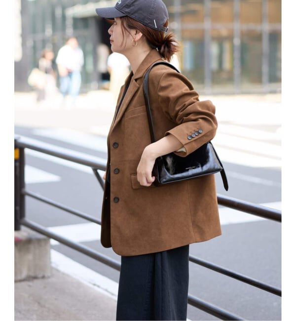 JOURNAL STANDARD「フェイクレザー/フェイクスエードジャケット」|ライダースジャケット|