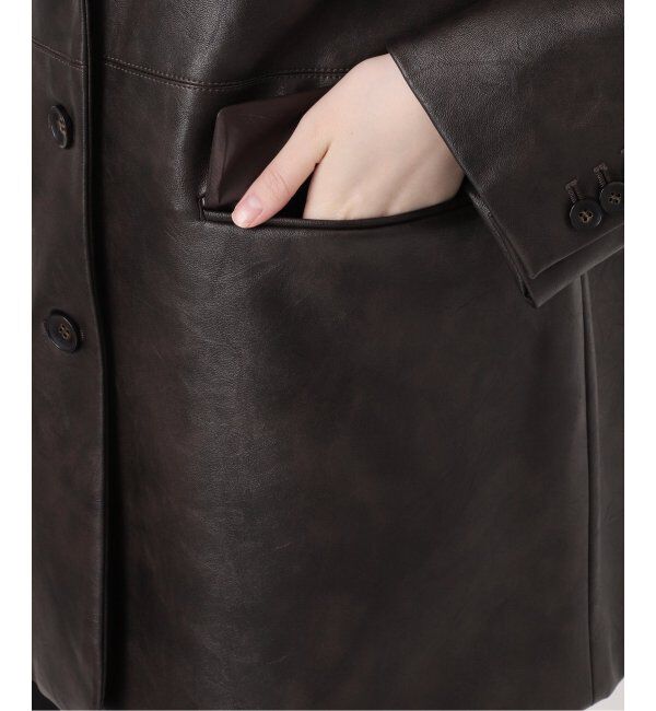 JOURNAL STANDARD「フェイクレザー/フェイクスエードジャケット」|ライダースジャケット|