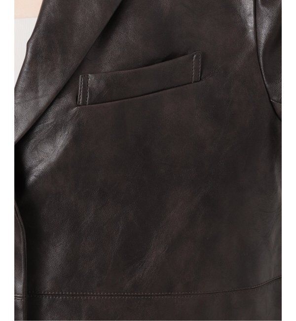 JOURNAL STANDARD「フェイクレザー/フェイクスエードジャケット」|ライダースジャケット|