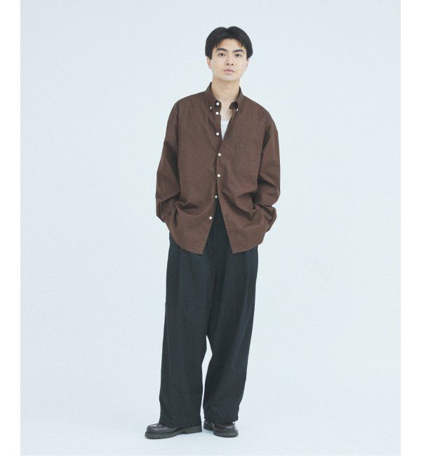 JOURNAL STANDARD「THOMAS MASON / トーマスメイソン ファット シルエット ボタンダウン シャツ」|シャツ・ブラウス|