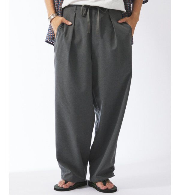 JOURNAL STANDARD relume「トロピカルポリ オーバー パンツ」|スラックス|