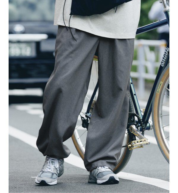 JOURNAL STANDARD relume「トロピカルポリ オーバー パンツ」|スラックス|