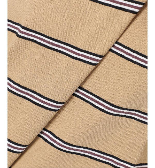 JOURNAL STANDARD「《追加4》汗ジミ防止天竺ボーダーノースリーブ」|Tシャツ・カットソー|