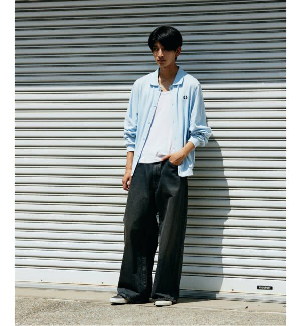 JOURNAL STANDARD「FRED PERRY / フレッドペリー 別注  フル ボタン ピケ ポロシャツ」|シャツ・ブラウス|