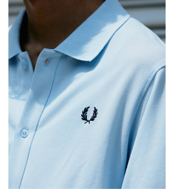JOURNAL STANDARD「FRED PERRY / フレッドペリー 別注  フル ボタン ピケ ポロシャツ」|シャツ・ブラウス|