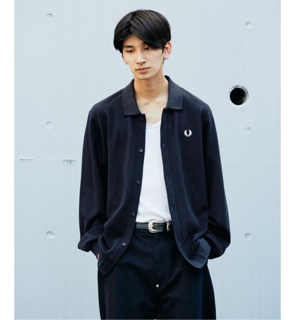JOURNAL STANDARD「FRED PERRY / フレッドペリー 別注  フル ボタン ピケ ポロシャツ」|シャツ・ブラウス|